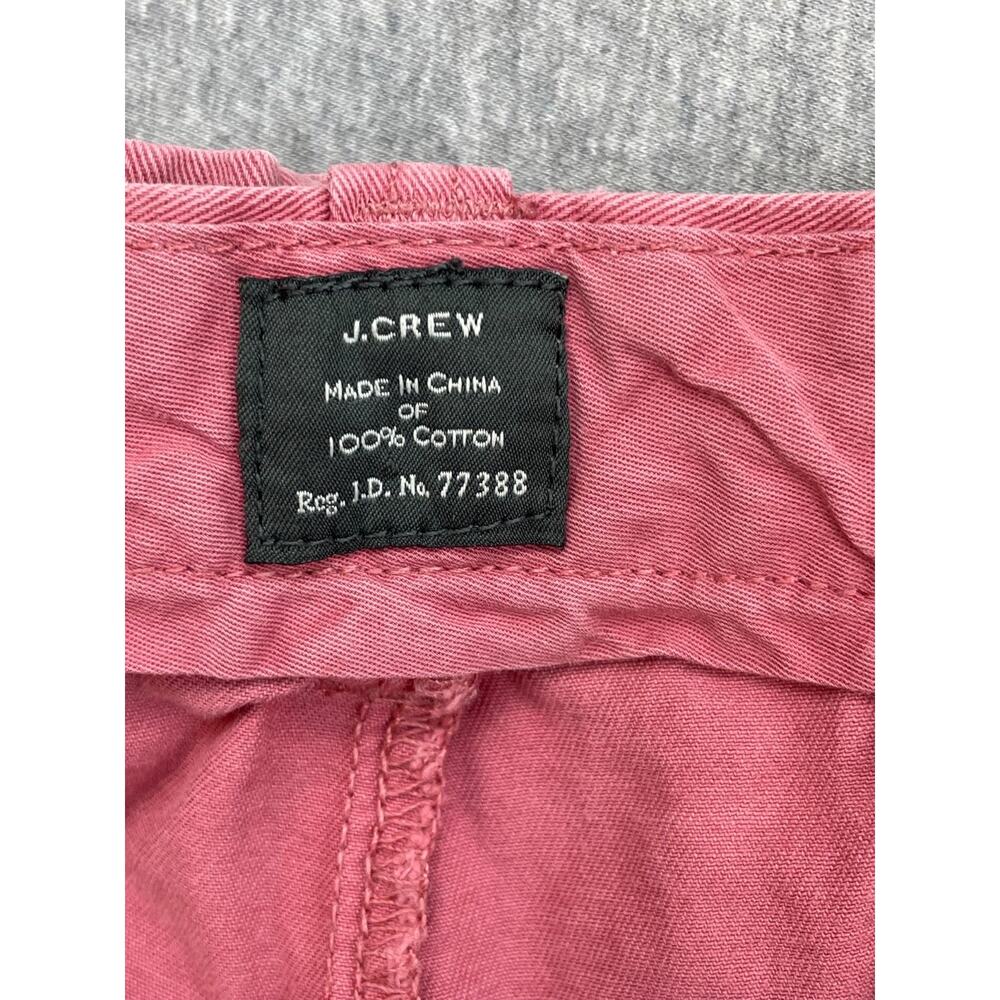 J Crew Shorts Mens 32 Pink 100% Cotton Stanton Chino Flat Front 9" Inseam - Picture 3 of 7
